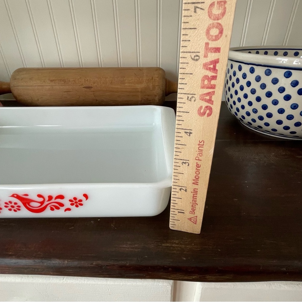 Vintage Pyrex Friendship Red Birds Lasagna Pan❤️ - Picture 11 of 16